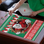 Jingle Rabbitohs Jump Personalized Puzzle Christmas Rugby League Spirit - Aussie Hoodie