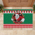 Jingle Rabbitohs Jump Personalized Rubber Doormat Christmas Rugby League Spirit - Aussie Hoodie