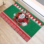Jingle Rabbitohs Jump Personalized Rubber Doormat Christmas Rugby League Spirit - Aussie Hoodie