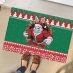 Jingle Rabbitohs Jump Personalized Rubber Doormat Christmas Rugby League Spirit - Aussie Hoodie