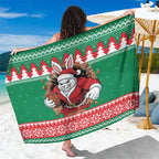 Jingle Rabbitohs Jump Personalized Sarong Christmas Rugby League Spirit - Aussie Hoodie