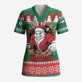 Jingle Rabbitohs Jump Personalized Scrub Top Christmas Rugby League Spirit - Aussie Hoodie