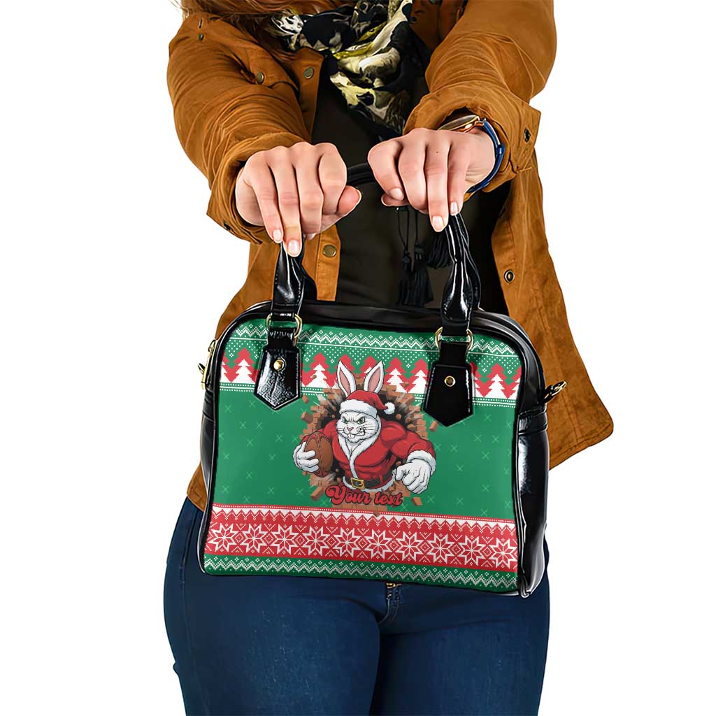 Jingle Rabbitohs Jump Personalized Shoulder Handbag Christmas Rugby League Spirit - Aussie Hoodie