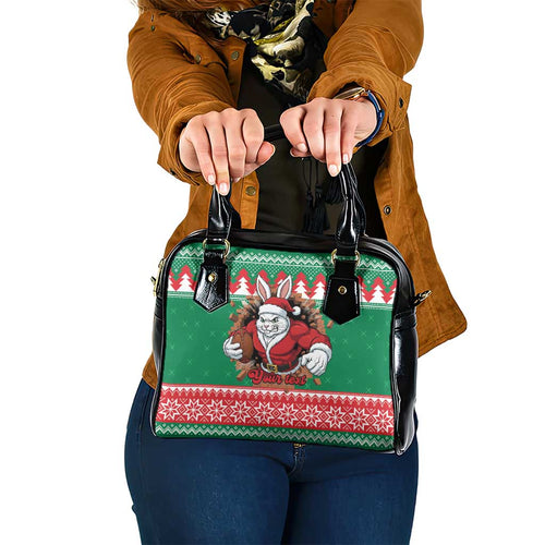 Jingle Rabbitohs Jump Personalized Shoulder Handbag Christmas Rugby League Spirit - Aussie Hoodie