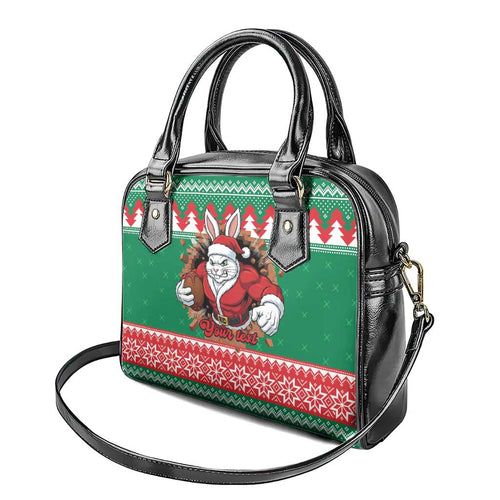 Jingle Rabbitohs Jump Personalized Shoulder Handbag Christmas Rugby League Spirit - Aussie Hoodie