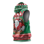 Jingle Rabbitohs Jump Personalized Sleeveless Hoodie Christmas Rugby League Spirit - Aussie Hoodie