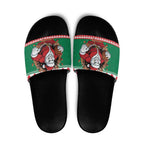 Jingle Rabbitohs Jump Personalized Slide Sandals Christmas Rugby League Spirit - Aussie Hoodie
