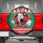 Jingle Rabbitohs Jump Personalized Spare Tire Cover Christmas Rugby League Spirit - Aussie Hoodie