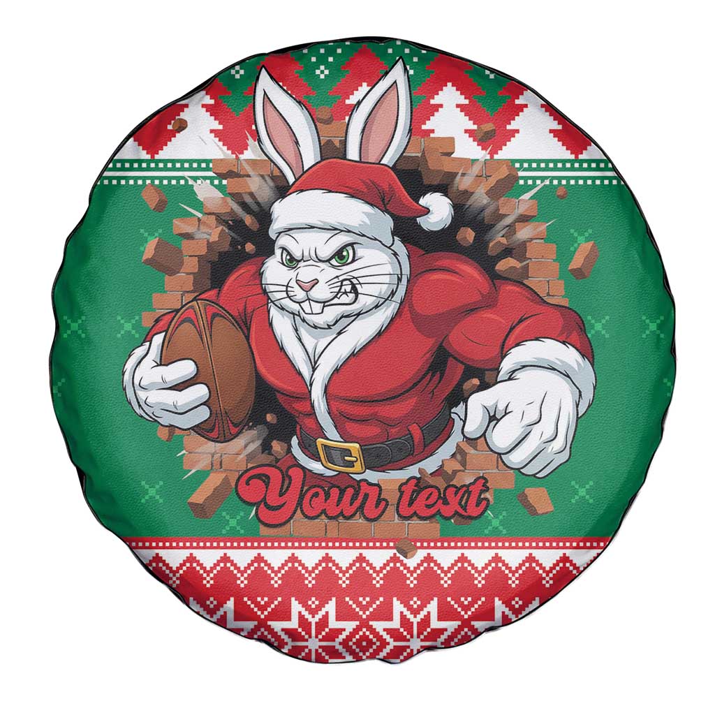Jingle Rabbitohs Jump Personalized Spare Tire Cover Christmas Rugby League Spirit - Aussie Hoodie