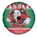 Jingle Rabbitohs Jump Personalized Spare Tire Cover Christmas Rugby League Spirit - Aussie Hoodie