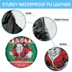 Jingle Rabbitohs Jump Personalized Spare Tire Cover Christmas Rugby League Spirit - Aussie Hoodie
