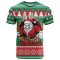 Jingle Rabbitohs Jump Personalized T Shirt Christmas Rugby League Spirit - Aussie Hoodie