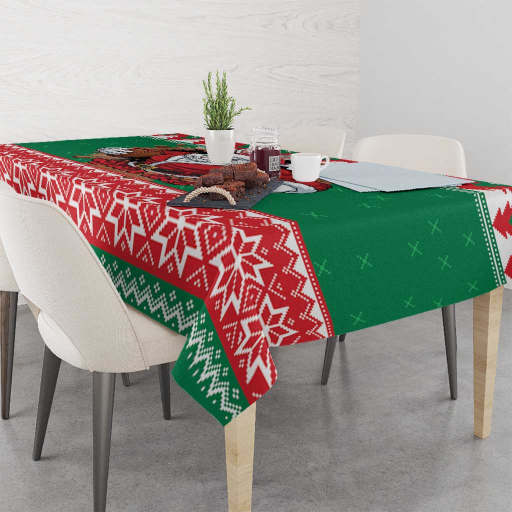 Jingle Rabbitohs Jump Personalized Tablecloth Christmas Rugby League Spirit - Aussie Hoodie
