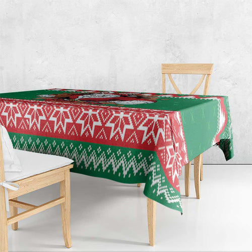 Jingle Rabbitohs Jump Personalized Tablecloth Christmas Rugby League Spirit - Aussie Hoodie