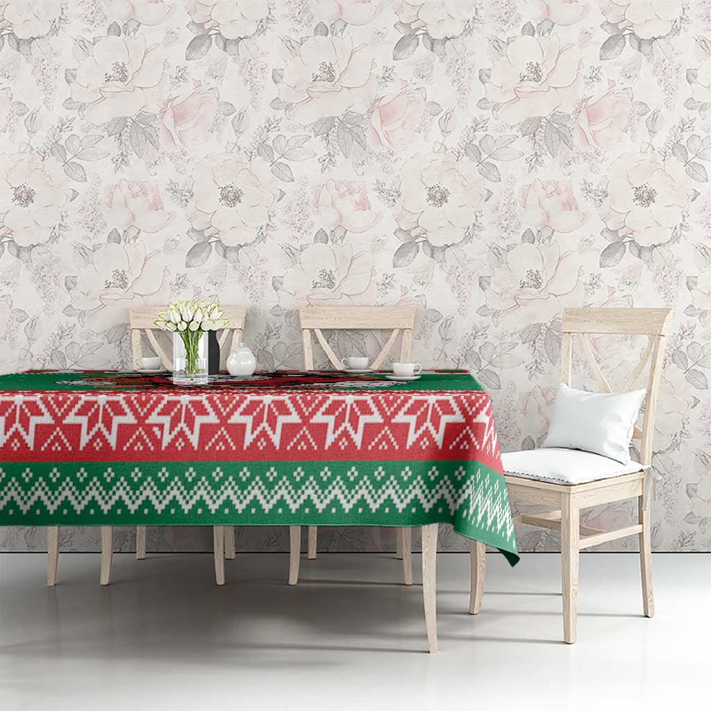Jingle Rabbitohs Jump Personalized Tablecloth Christmas Rugby League Spirit - Aussie Hoodie