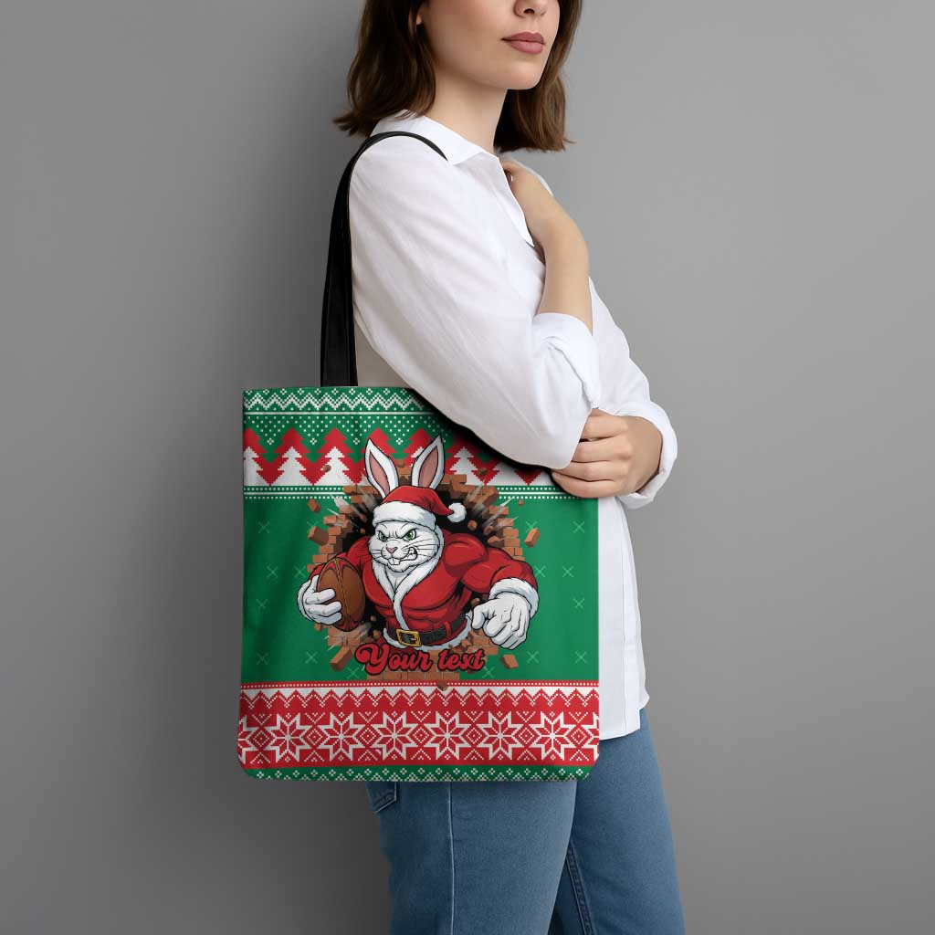 Jingle Rabbitohs Jump Personalized Tote Bag Christmas Rugby League Spirit - Aussie Hoodie