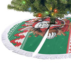 Jingle Rabbitohs Jump Personalized Tree Skirt Christmas Rugby League Spirit - Aussie Hoodie