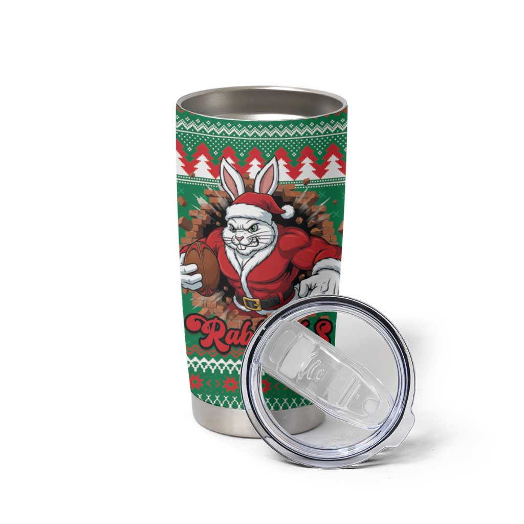 Jingle Rabbitohs Jump Personalized Tumbler Cup Christmas Rugby League Spirit - Aussie Hoodie