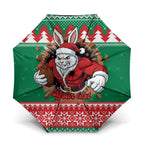 Jingle Rabbitohs Jump Personalized Umbrella Christmas Rugby League Spirit - Aussie Hoodie