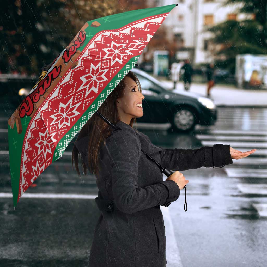 Jingle Rabbitohs Jump Personalized Umbrella Christmas Rugby League Spirit - Aussie Hoodie