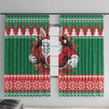 Jingle Rabbitohs Jump Personalized Window Curtain Christmas Rugby League Spirit - Aussie Hoodie