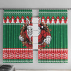 Jingle Rabbitohs Jump Personalized Window Curtain Christmas Rugby League Spirit - Aussie Hoodie