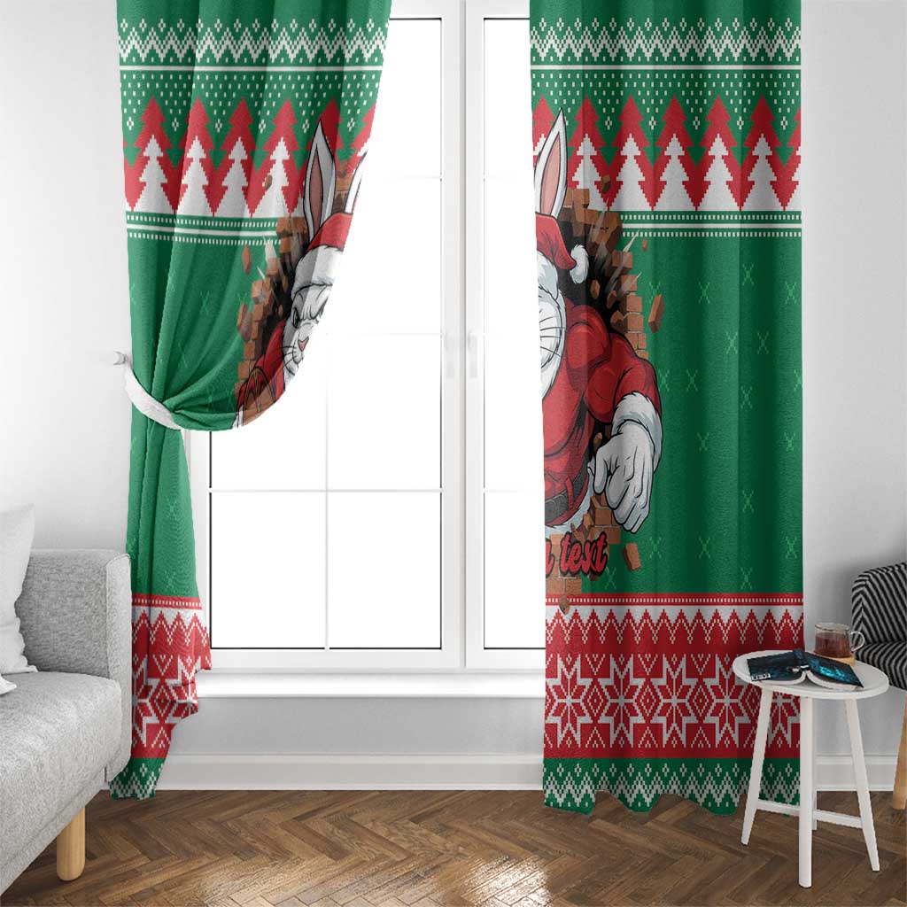 Jingle Rabbitohs Jump Personalized Window Curtain Christmas Rugby League Spirit - Aussie Hoodie