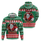 Jingle Rabbitohs Jump Personalized Zip Hoodie Christmas Rugby League Spirit - Aussie Hoodie
