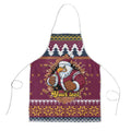 Merry Eagle Roar Personalized Apron Christmas Rugby League Spirit - Aussie Hoodie