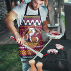 Merry Eagle Roar Personalized Apron Christmas Rugby League Spirit - Aussie Hoodie