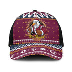 Merry Eagle Roar Baseball Net Cap Christmas Rugby League Spirit - Aussie Hoodie