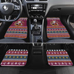 Merry Eagle Roar Personalized Car Mats Christmas Rugby League Spirit - Aussie Hoodie