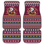 Merry Eagle Roar Personalized Car Mats Christmas Rugby League Spirit - Aussie Hoodie