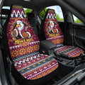 Merry Eagle Roar Personalized Car Seat Cover Christmas Rugby League Spirit - Aussie Hoodie