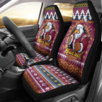 Merry Eagle Roar Personalized Car Seat Cover Christmas Rugby League Spirit - Aussie Hoodie
