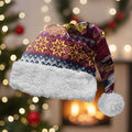 Merry Eagle Roar Personalized Christmas Santa Hat Christmas Rugby League Spirit - Aussie Hoodie