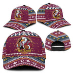 Merry Eagle Roar Classic Cap Christmas Rugby League Spirit - Aussie Hoodie