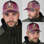 Merry Eagle Roar Classic Cap Christmas Rugby League Spirit - Aussie Hoodie