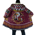 Merry Eagle Roar Personalized Cloak Christmas Rugby League Spirit - Aussie Hoodie