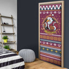 Merry Eagle Roar Personalized Door Cover Christmas Rugby League Spirit - Aussie Hoodie