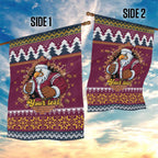 Merry Eagle Roar Personalized Garden Flag Christmas Rugby League Spirit - Aussie Hoodie