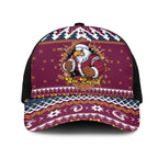 Merry Eagle Roar Mesh Trucker Cap Christmas Rugby League Spirit - Aussie Hoodie