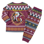Merry Eagle Roar Personalized Christmas Pajama Set Christmas Rugby League Spirit - Aussie Hoodie