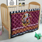 Merry Eagle Roar Personalized Quilt Christmas Rugby League Spirit - Aussie Hoodie