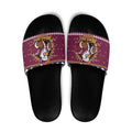 Merry Eagle Roar Personalized Slide Sandals Christmas Rugby League Spirit - Aussie Hoodie