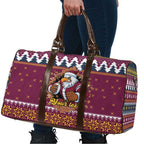 Merry Eagle Roar Personalized Travel Bag Christmas Rugby League Spirit - Aussie Hoodie