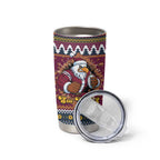 Merry Eagle Roar Personalized Tumbler Cup Christmas Rugby League Spirit - Aussie Hoodie