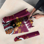 Merry Eagle Roar Personalized Umbrella Christmas Rugby League Spirit - Aussie Hoodie