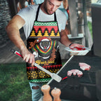 Merry Panther Roar Personalized Apron Christmas Rugby League Spirit - Aussie Hoodie