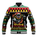 Merry Panther Roar Personalized Baseball Jacket Christmas Rugby League Spirit - Aussie Hoodie